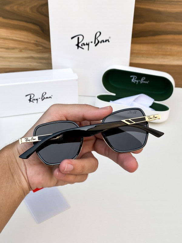 Ray_ban gold black 3622