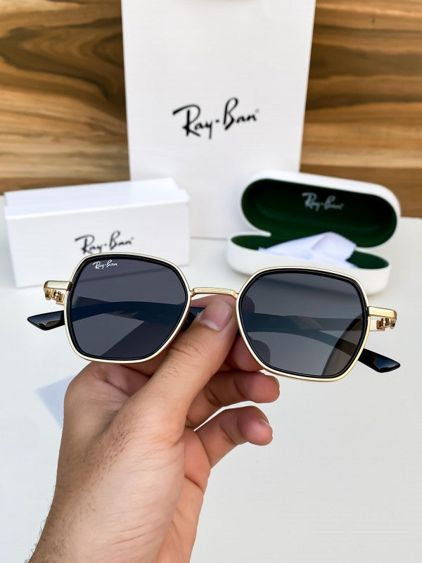 Ray_ban gold black 3622