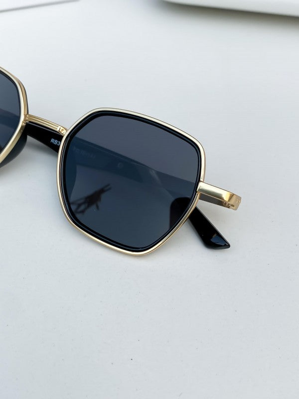 Ray_ban gold black 3622