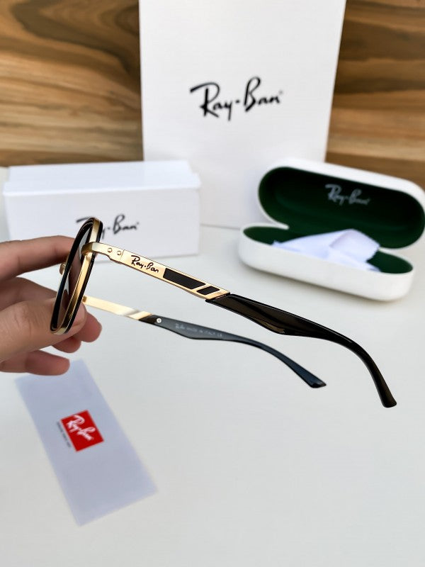 Ray_ban gold black 3622