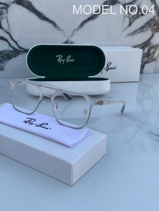 Ray_ban 04 white plano