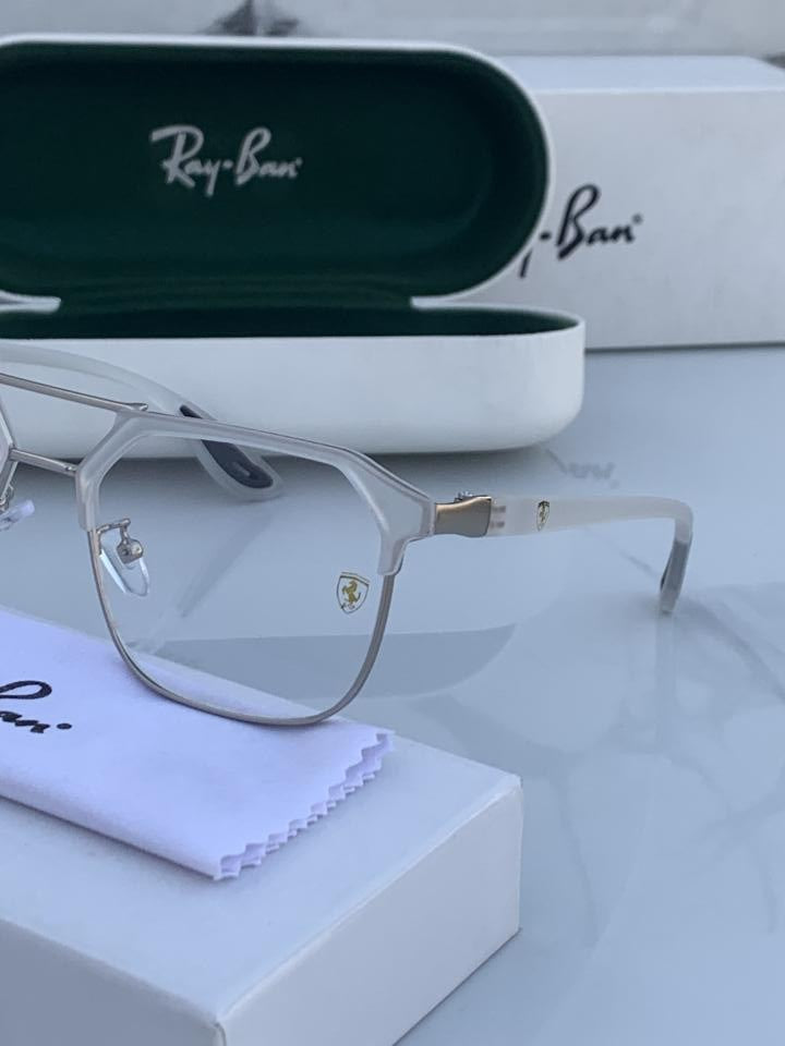 Ray_ban 04 white plano