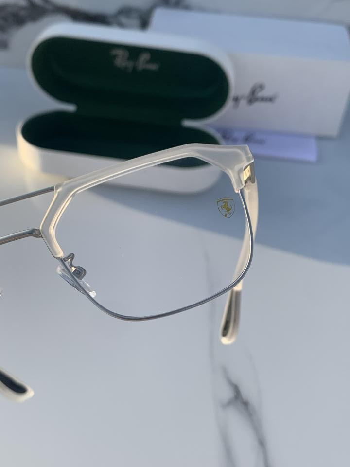 Ray_ban 04 white plano