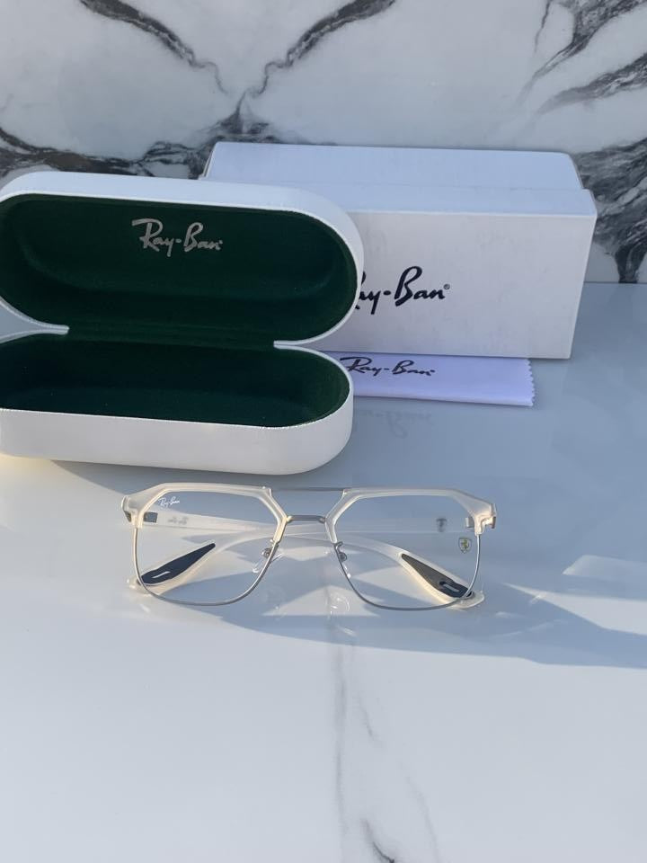 Ray_ban 04 white plano