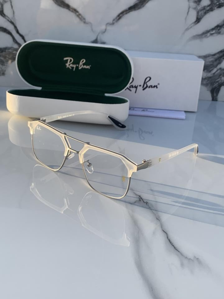 Ray_ban 04 white plano