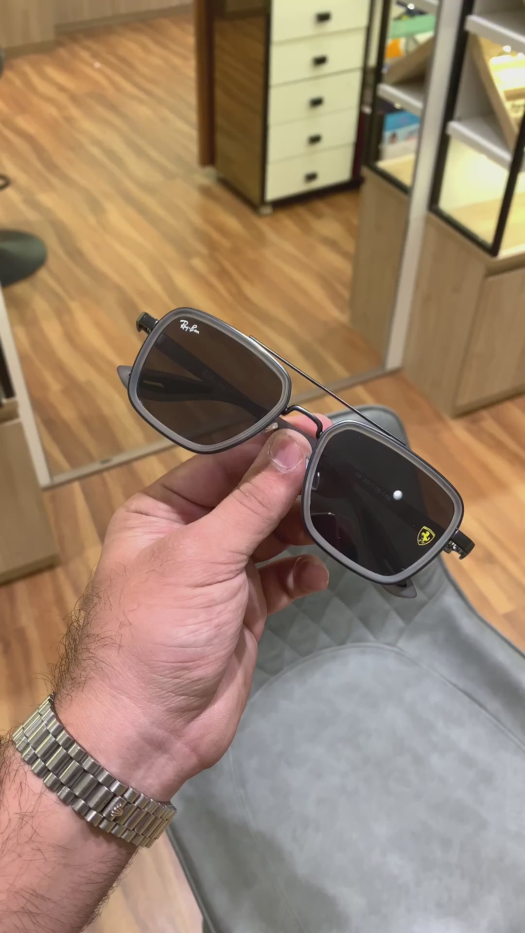 Ray_ban 06 grey black