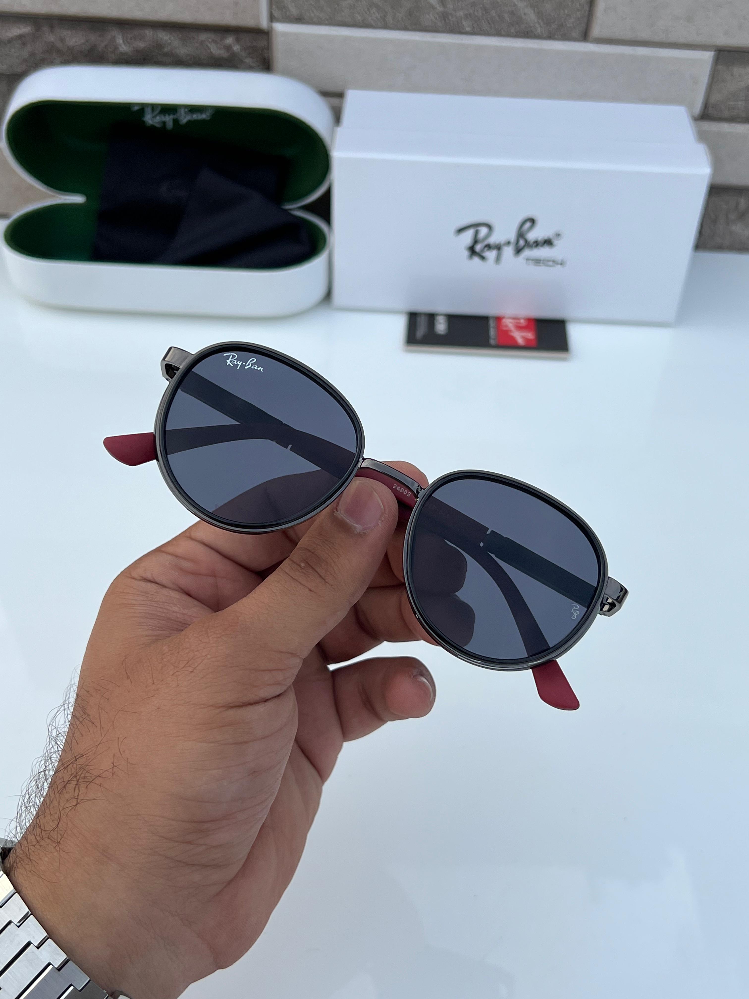 Rayban_24002 black red